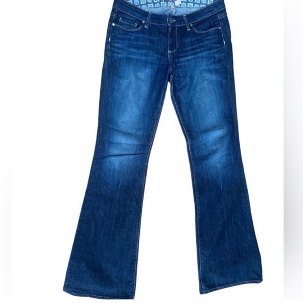 Paige Premium Denim Laurel Canyon Blue Jeans Y2K